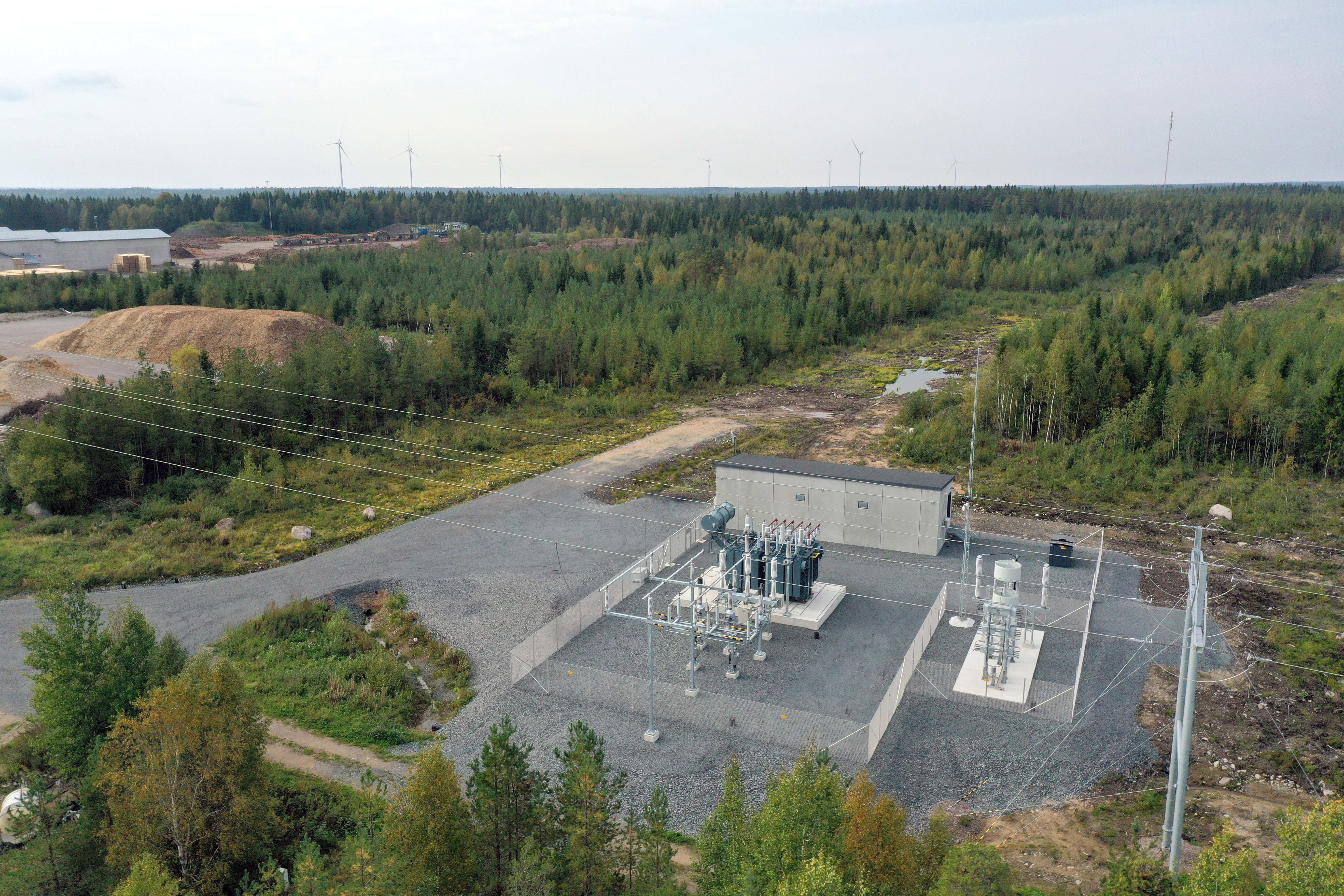 Primary substations for wind farm